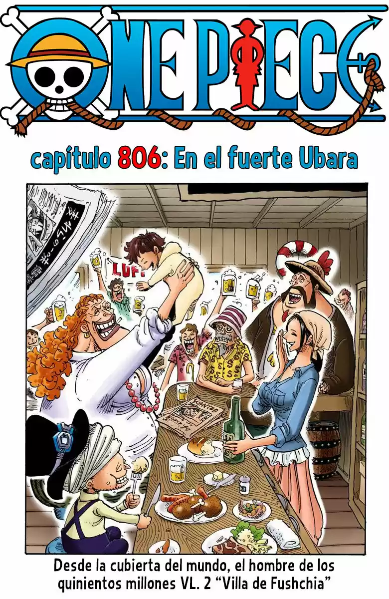 One Piece (full Color) capítulo 806 página 1