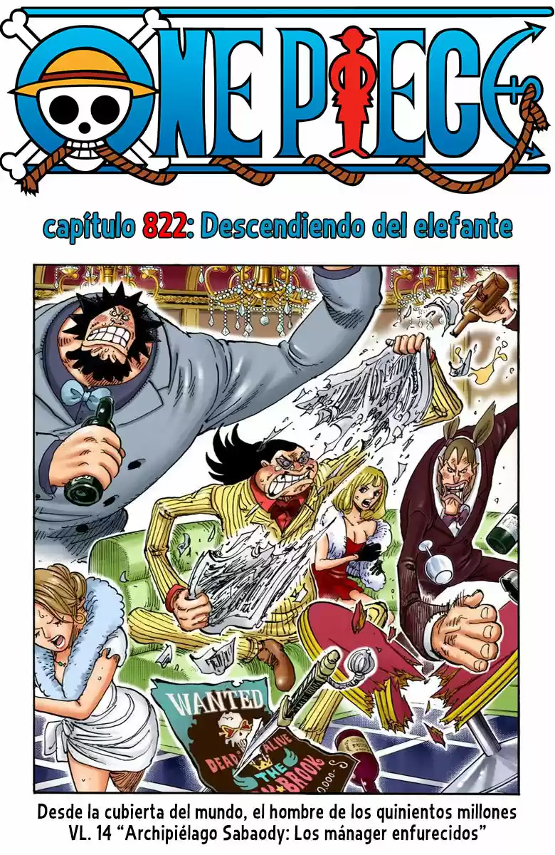 One Piece (full Color) capítulo 822 página 1