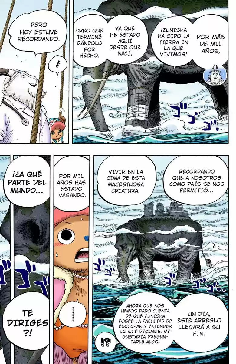 One Piece (full Color) capítulo 822 página 3