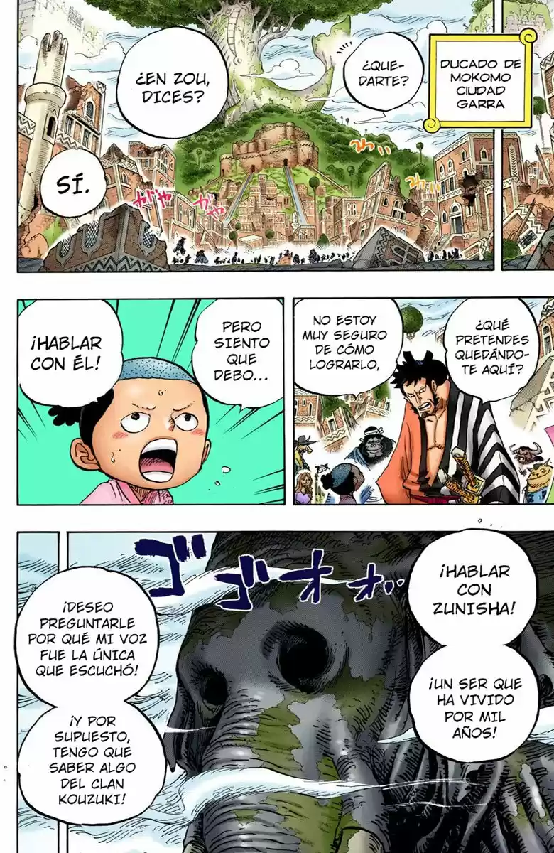 One Piece (full Color) capítulo 822 página 4
