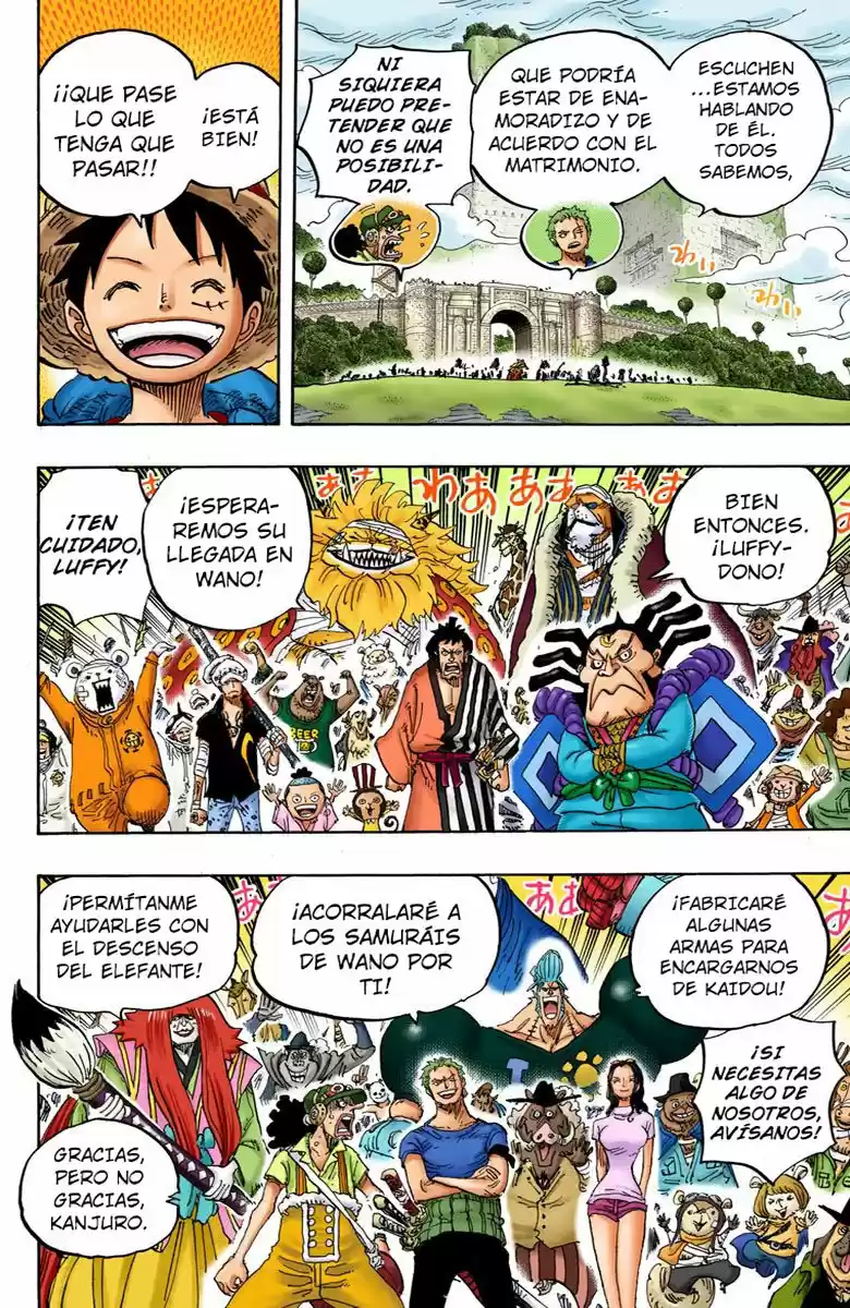 One Piece (full Color) capítulo 822 página 14