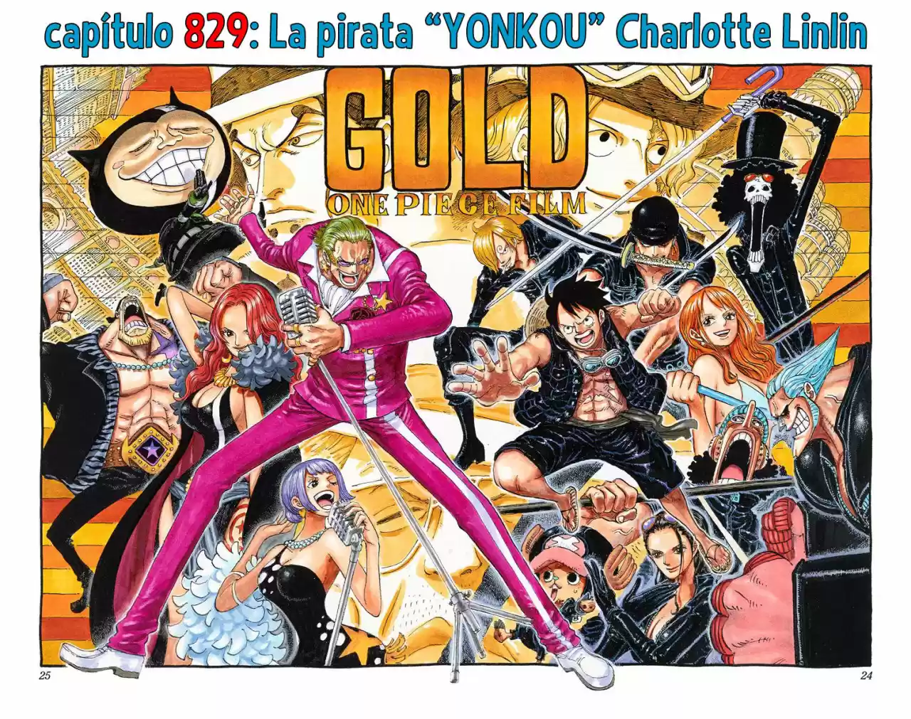 One Piece (full Color) capítulo 829 página 1