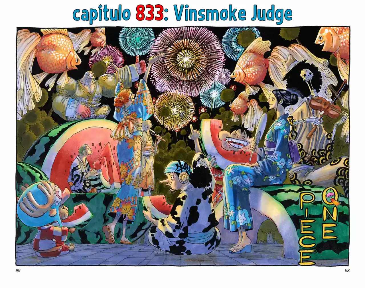One Piece (full Color) capítulo 833 página 1