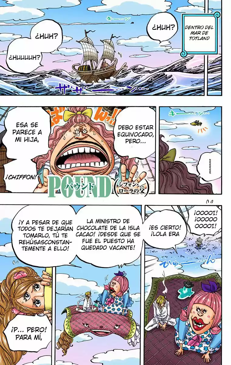 One Piece (full Color) capítulo 879 página 9