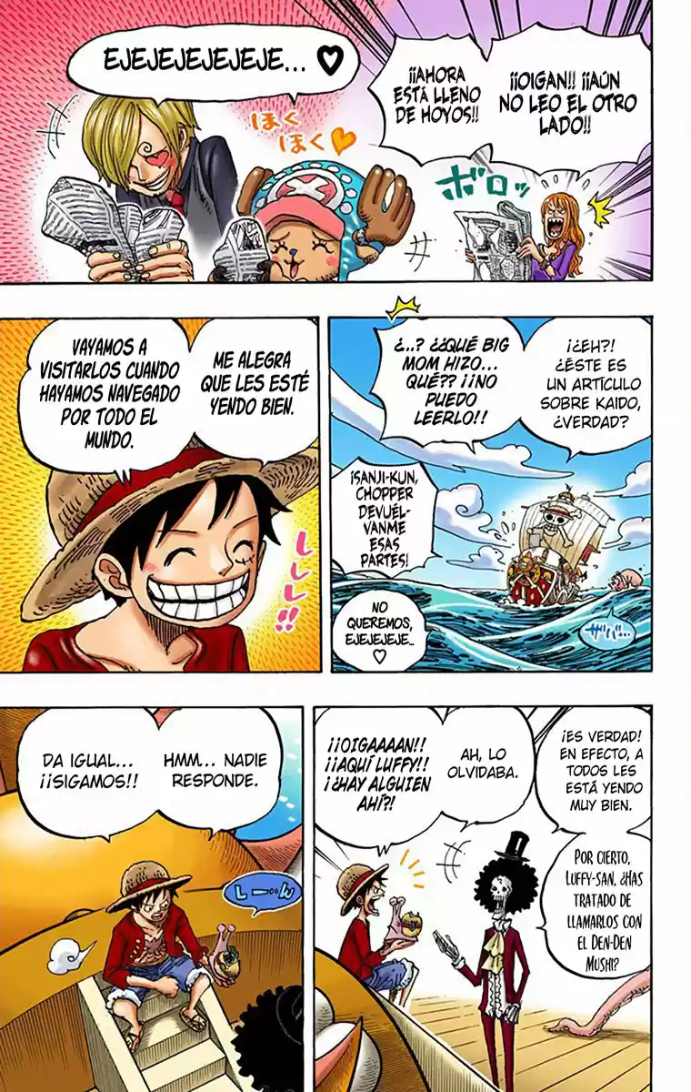One Piece (full Color) - Capítulo 910 - Página 4 - LectorTMOo