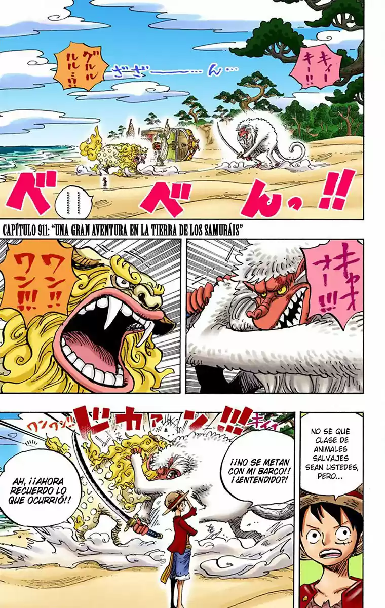 One Piece (full Color) - Capítulo 911 - Página 4 - LectorTMOo