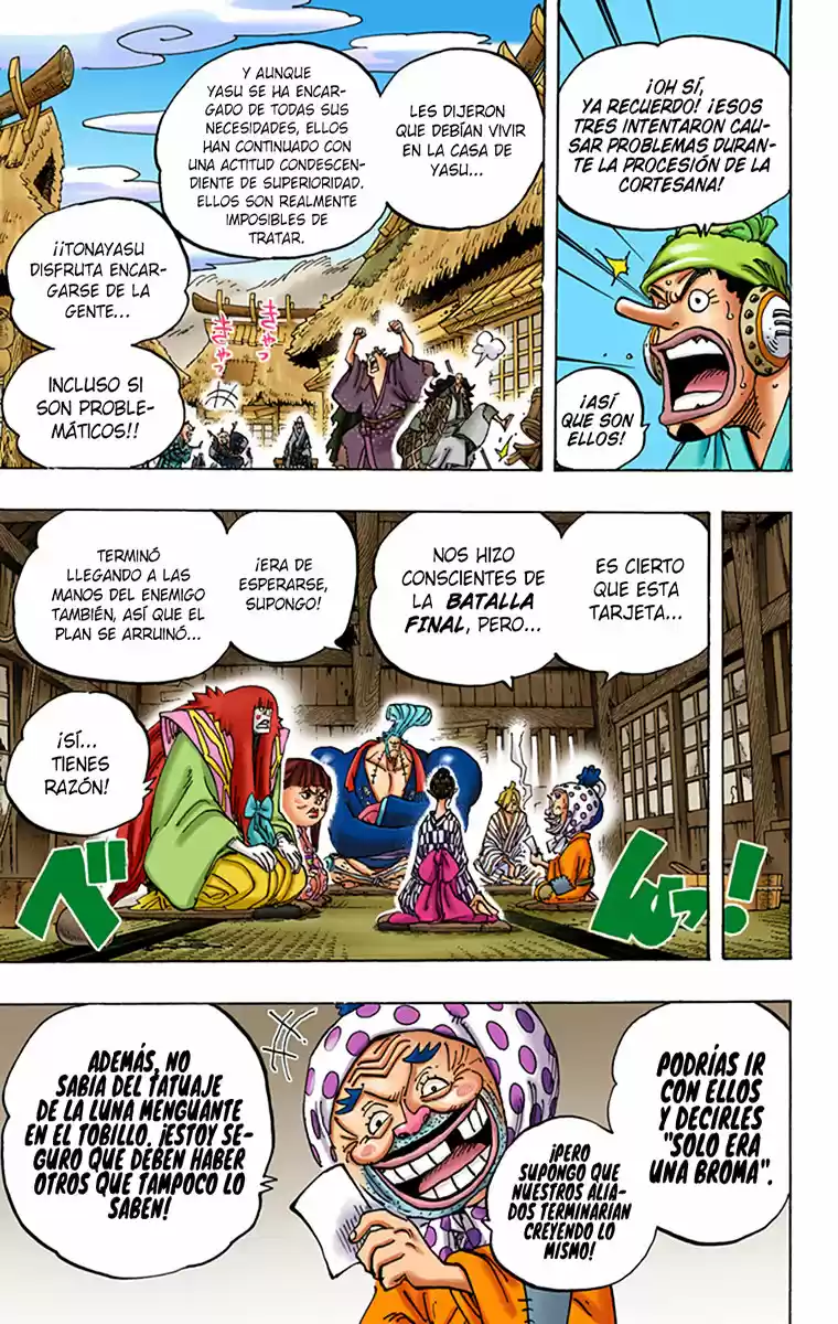 One Piece (full Color) - Capítulo 940 - Página 5 - LectorTMOo