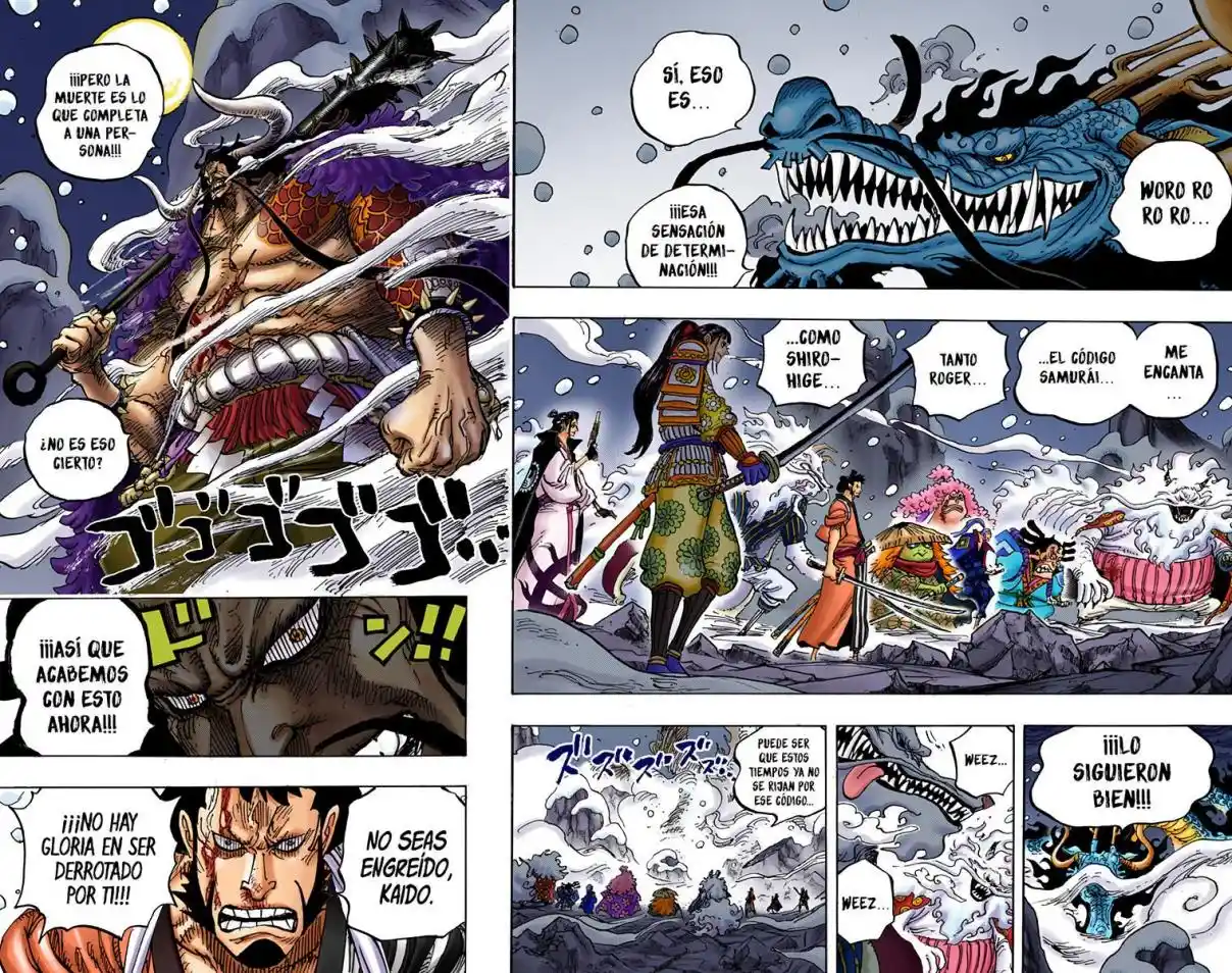 One Piece (full Color) - Capítulo 994 - Página 4 - LectorTMOo
