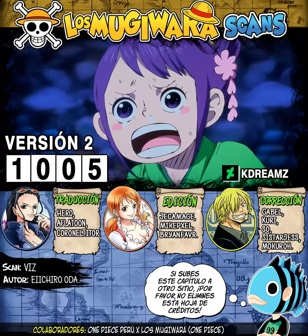 One Piece - Capítulo 1005.50 - Página 1 - LectorTMOo