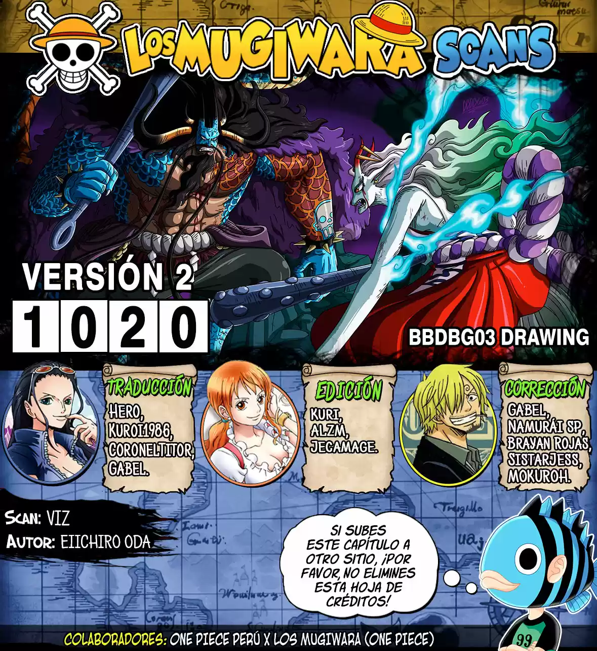 One Piece - Capítulo 1020.50 - Página 1 - LectorTMOo