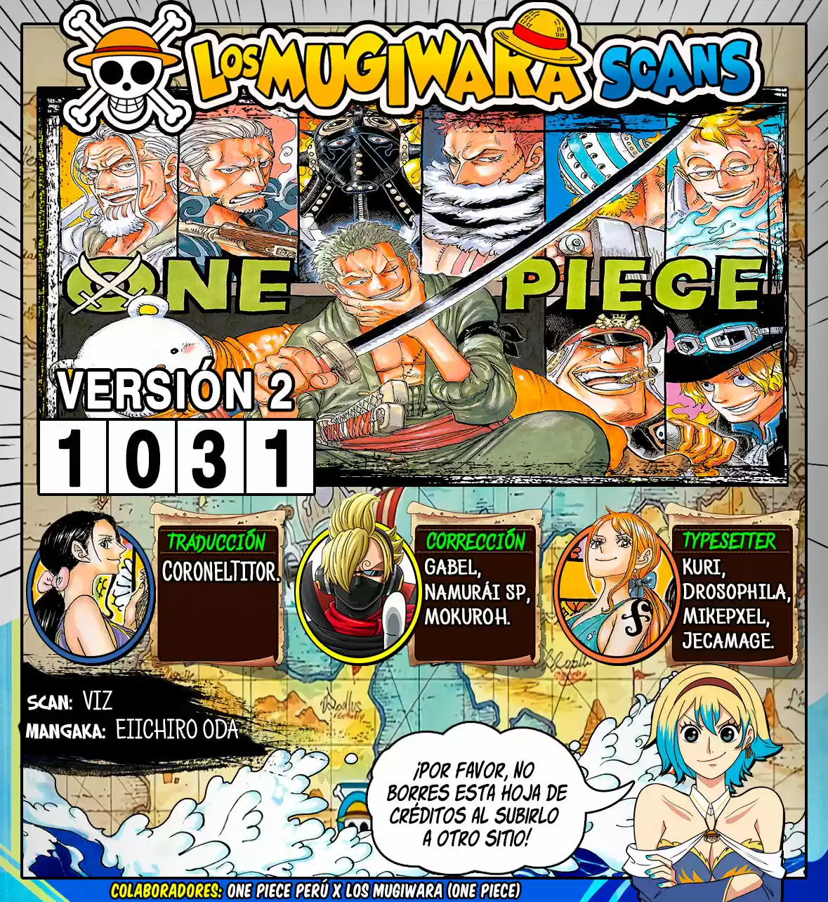 One Piece - Capítulo 1031.50 - Página 1 - LectorTMOo