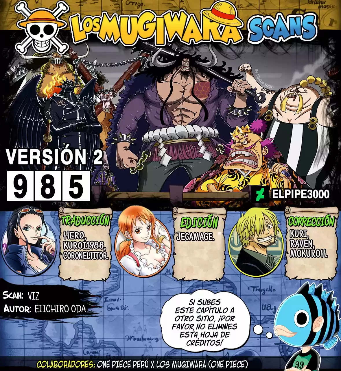 One Piece - Capítulo 985.50 - Página 1 - LectorTMOo