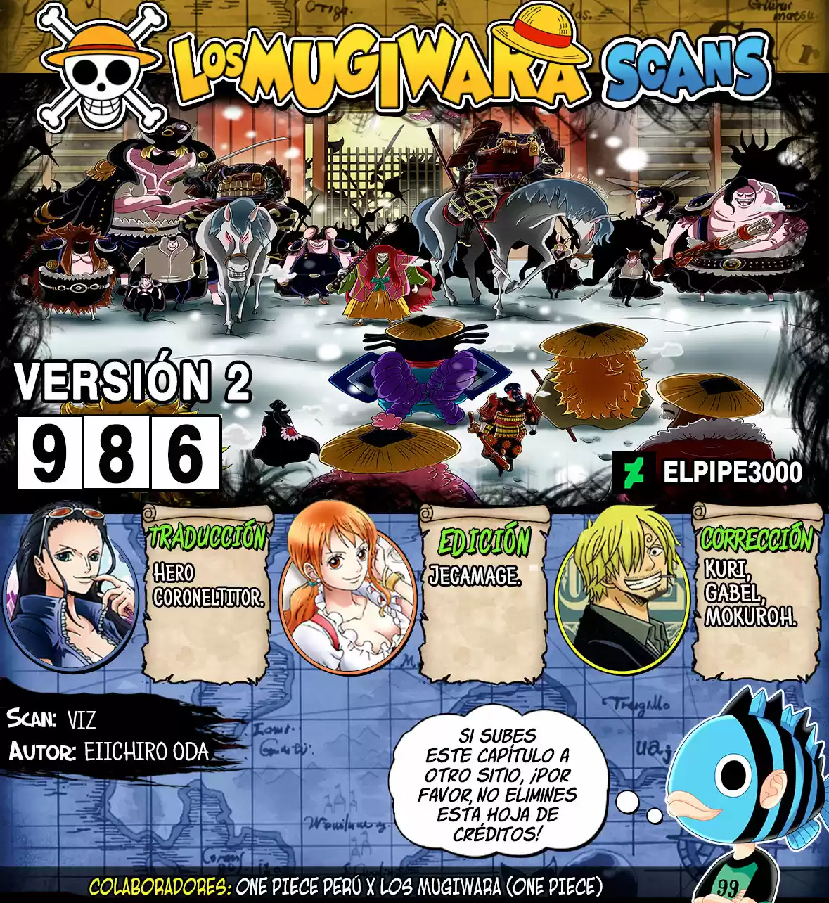 One Piece - Capítulo 986.50 - Página 1 - LectorTMOo