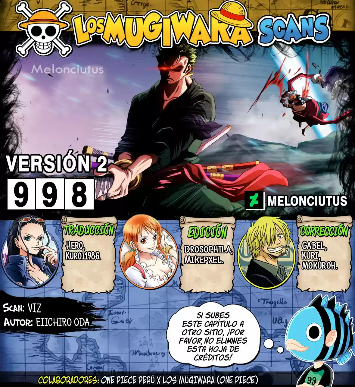 One Piece - Capítulo 998.50 - Página 1 - LectorTMOo