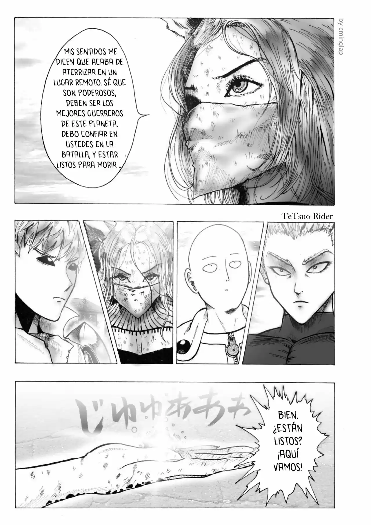 One Punch-Man - Saitama Vs Dios - Capítulo 1 - Página 36 - LectorTMOo
