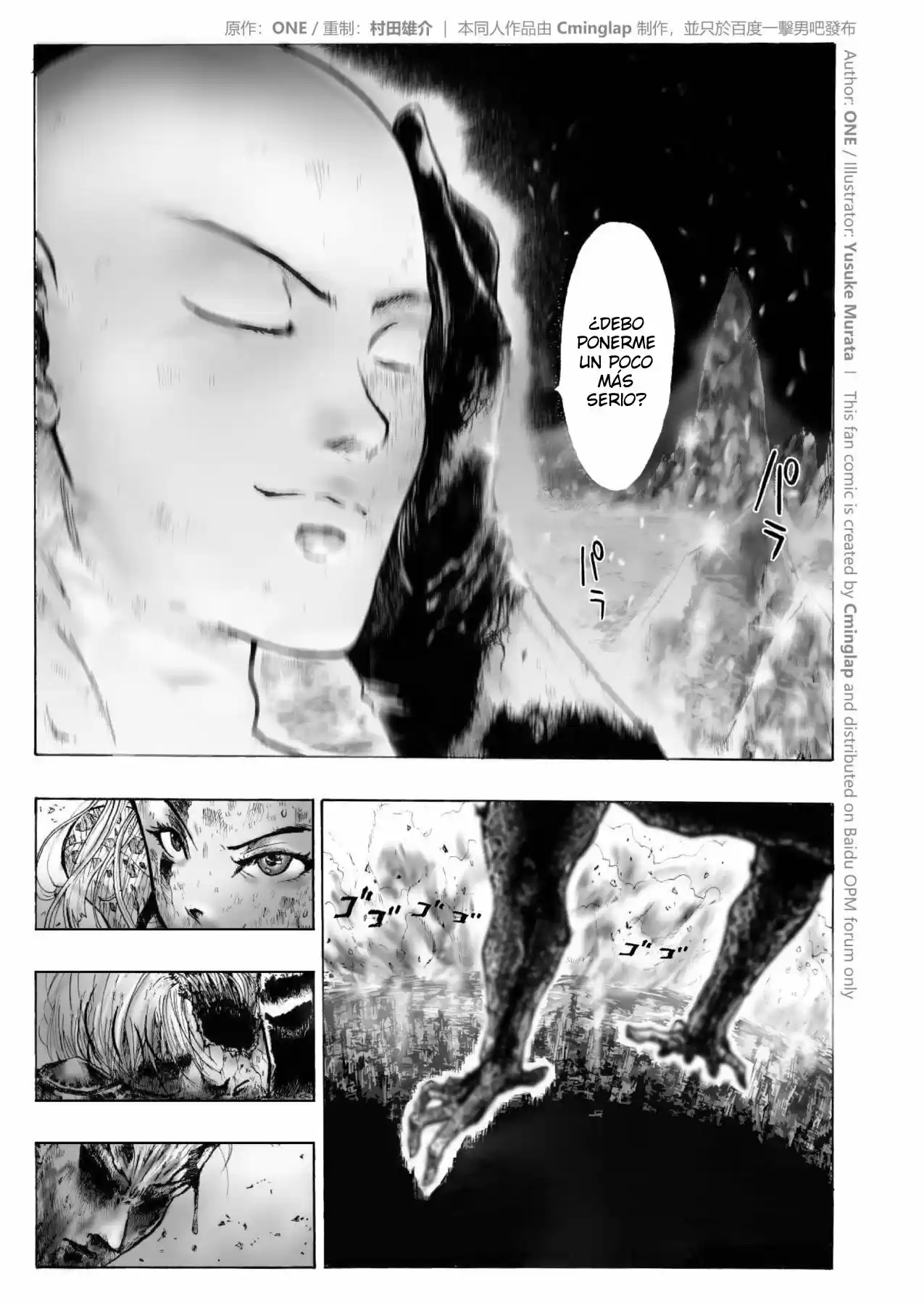 One Punch-Man - Saitama Vs Dios - Capítulo 3 - Página 8 - LectorTMOo