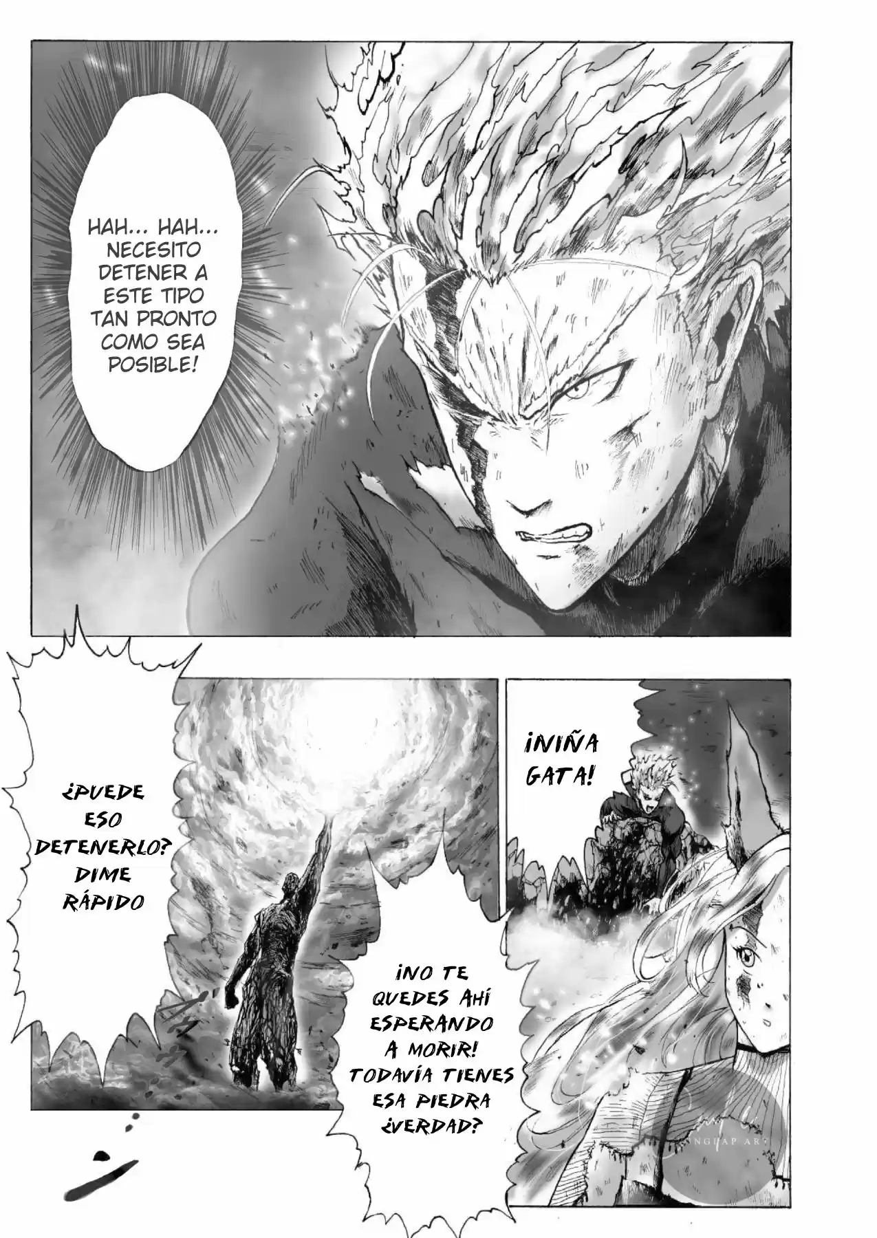 One Punch-Man - Saitama Vs Dios - Capítulo 3 - Página 22 - LectorTMOo