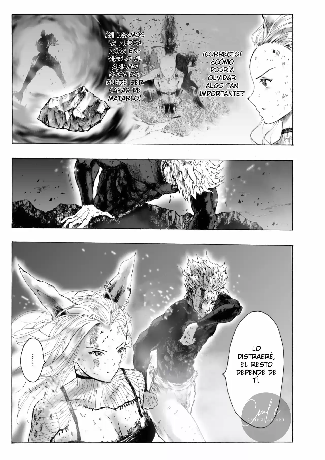 One Punch-Man - Saitama Vs Dios - Capítulo 3 - Página 23 - LectorTMOo