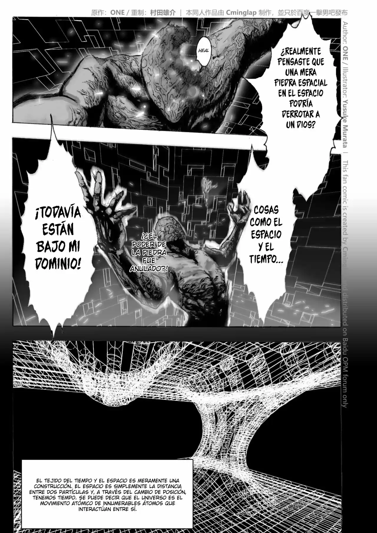 One Punch-Man - Saitama Vs Dios - Capítulo 3 - Página 53 - LectorTMOo
