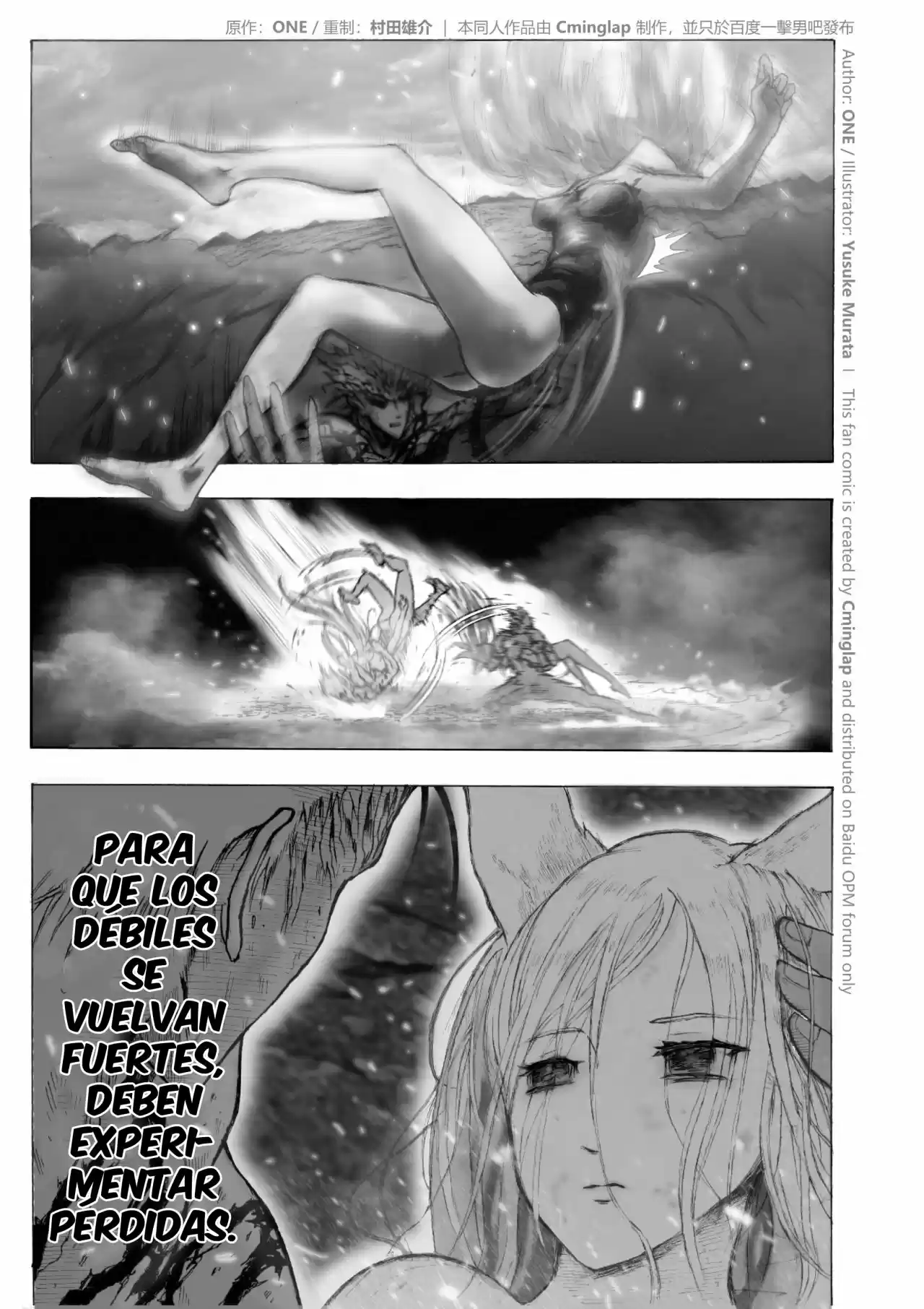 One Punch-Man - Saitama Vs Dios - Capítulo 3 - Página 57 - LectorTMOo