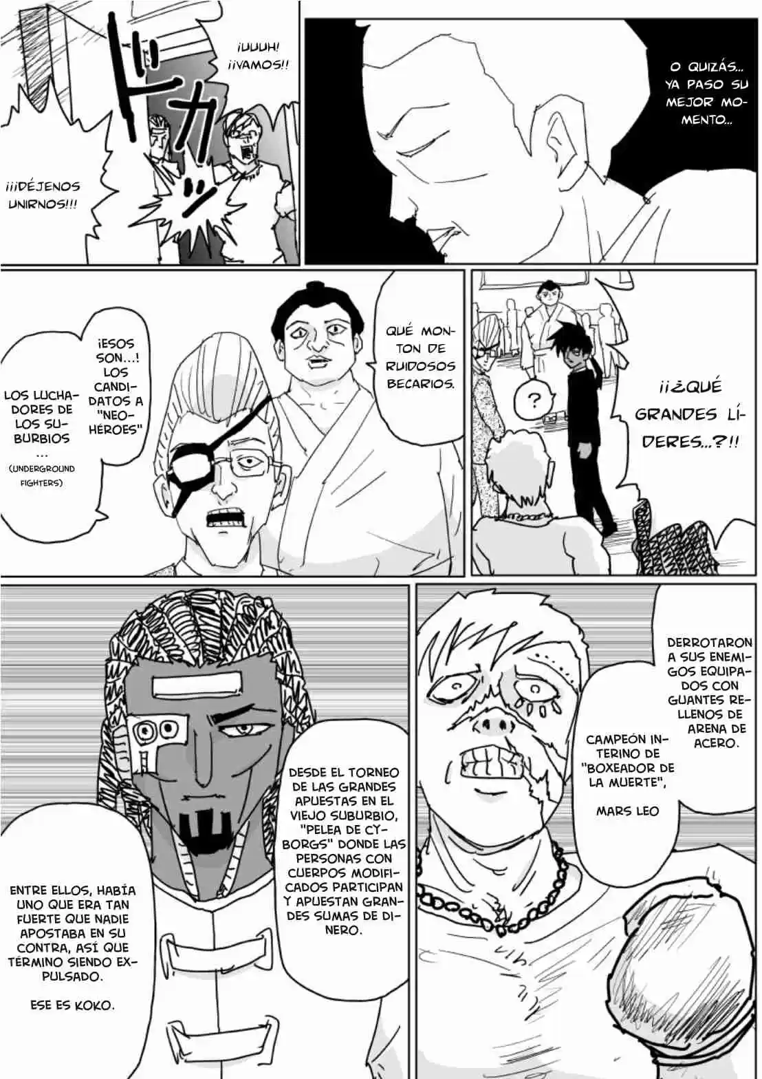 One Punch Man (Webcomic/Original) - Capítulo 125 - Página 8 - LectorTMOo