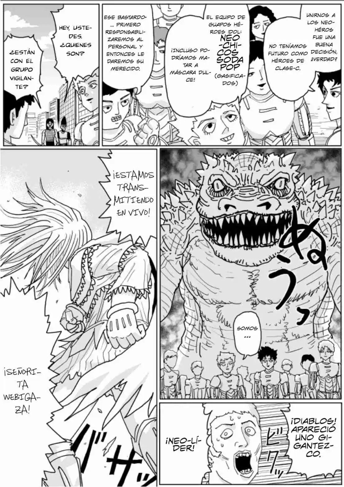 One Punch Man (Webcomic/Original) - Capítulo 126 - Página 8 - LectorTMOo