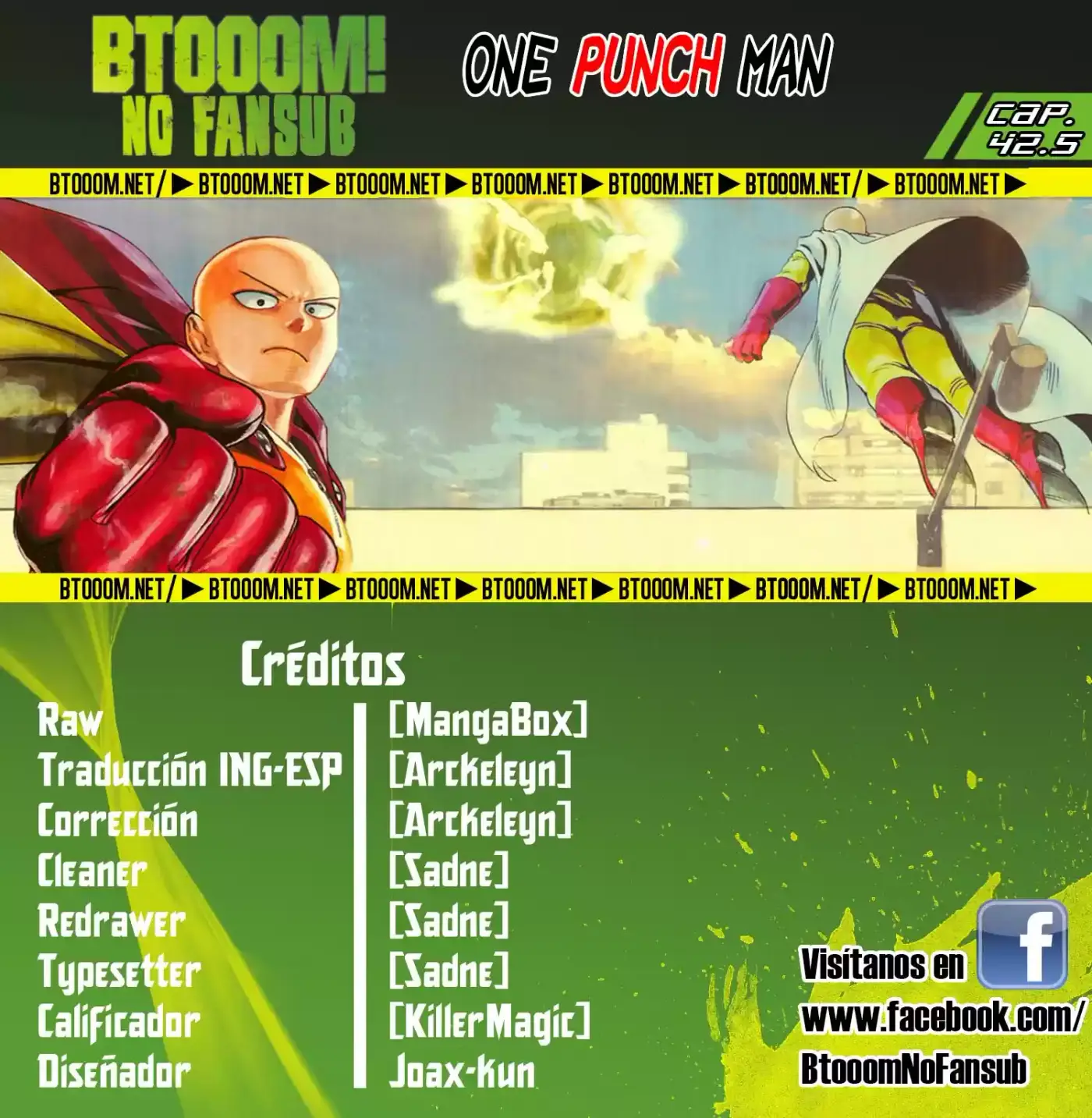 One Punch-Man - Capítulo 42.5 - Página 1 - LectorTMOo