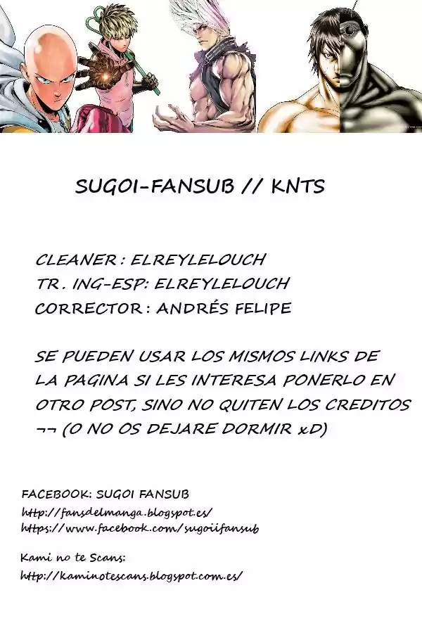 One Punch-Man - Capítulo 56.56 - Página 11 - LectorTMOo
