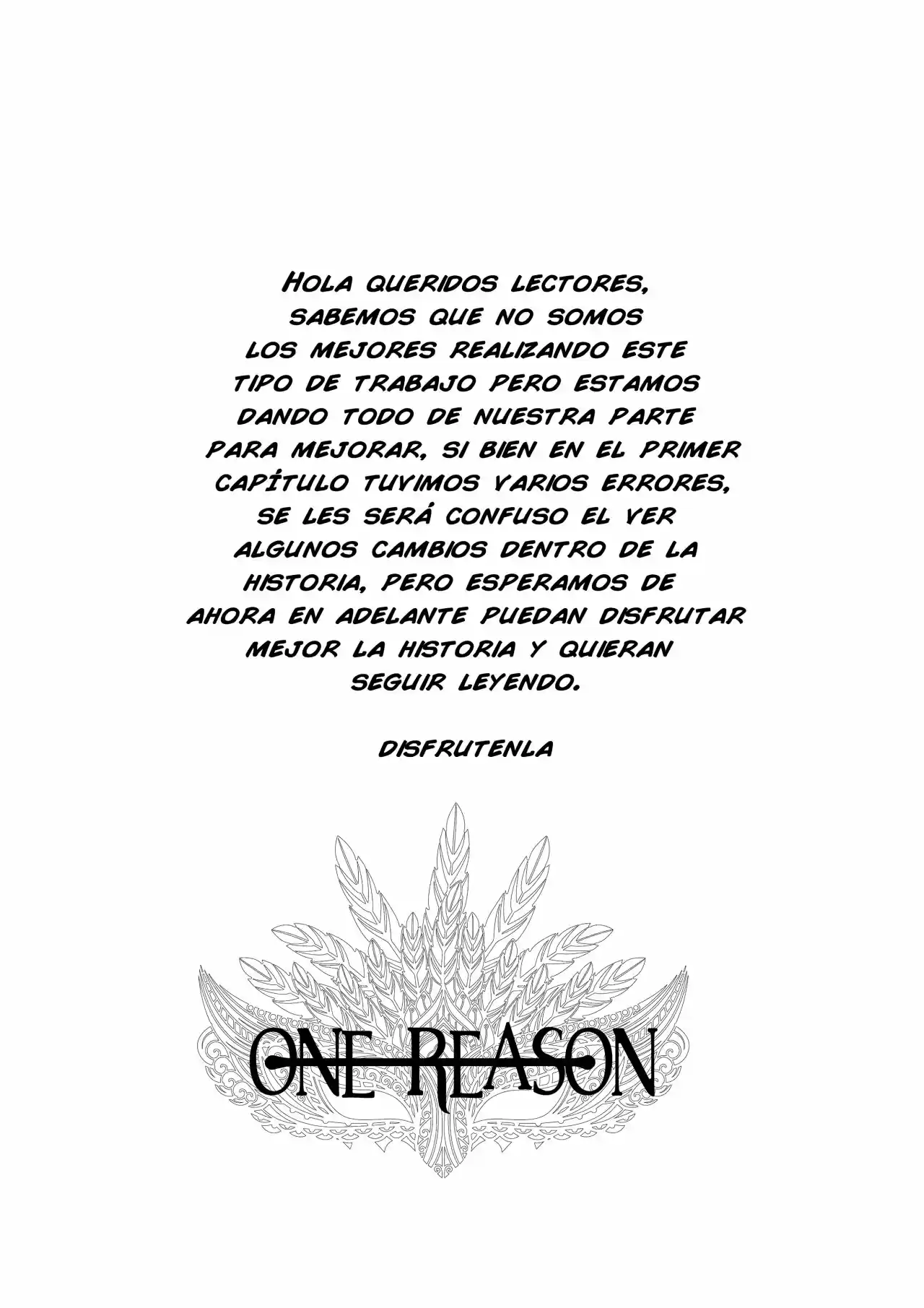One Reason - Capítulo 3 - Página 20 - LectorTMOo