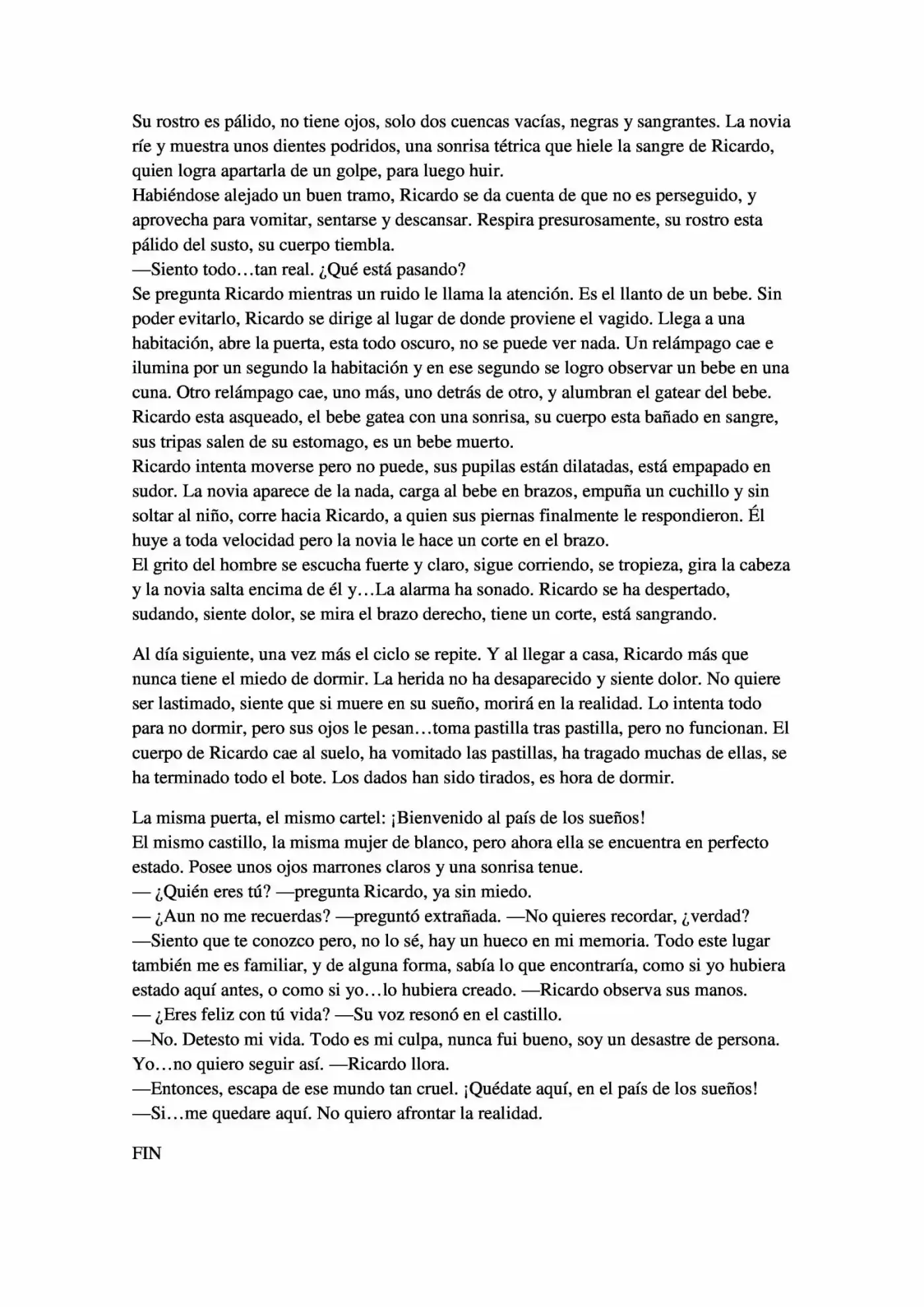 One Shot´s De Los Sueños. (Novela) - Capítulo 1 - Página 5 - LectorTMOo