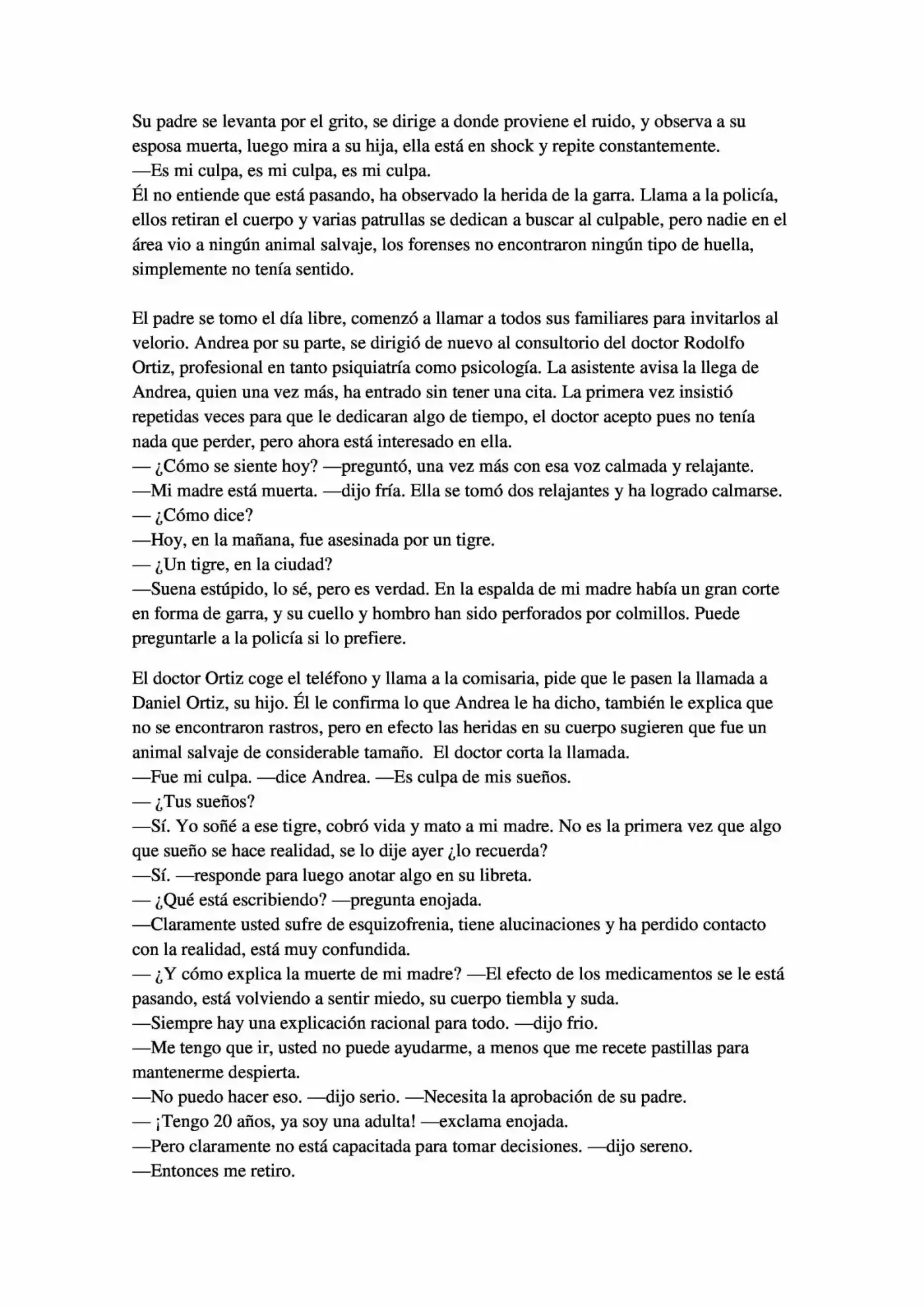 One Shot´s De Los Sueños. (Novela) - Capítulo 2 - Página 4 - LectorTMOo