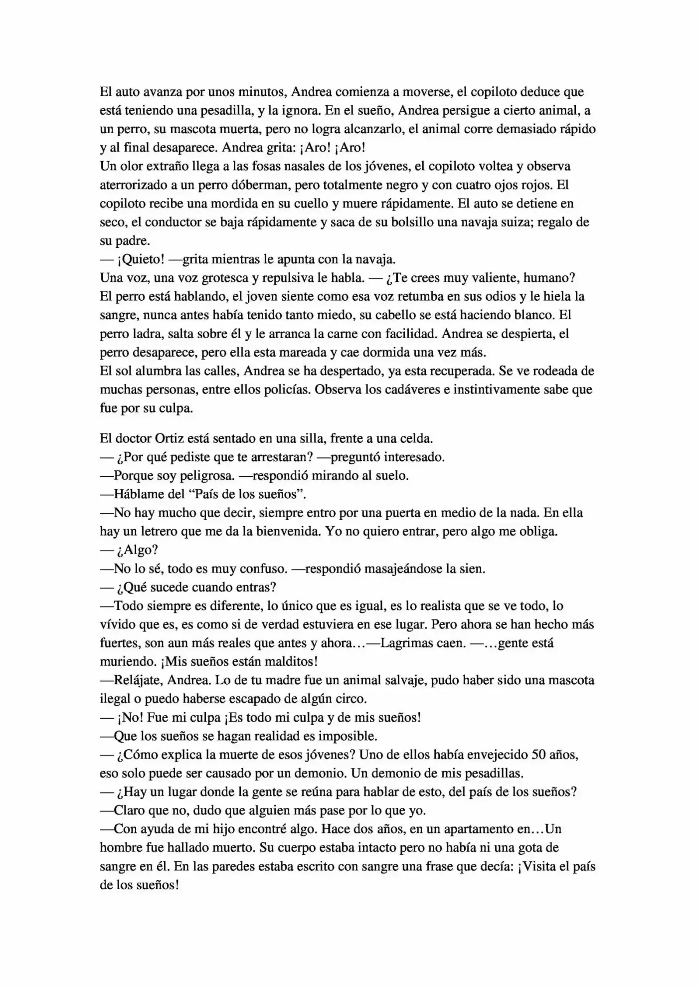 One Shot´s De Los Sueños. (Novela) - Capítulo 2 - Página 6 - LectorTMOo