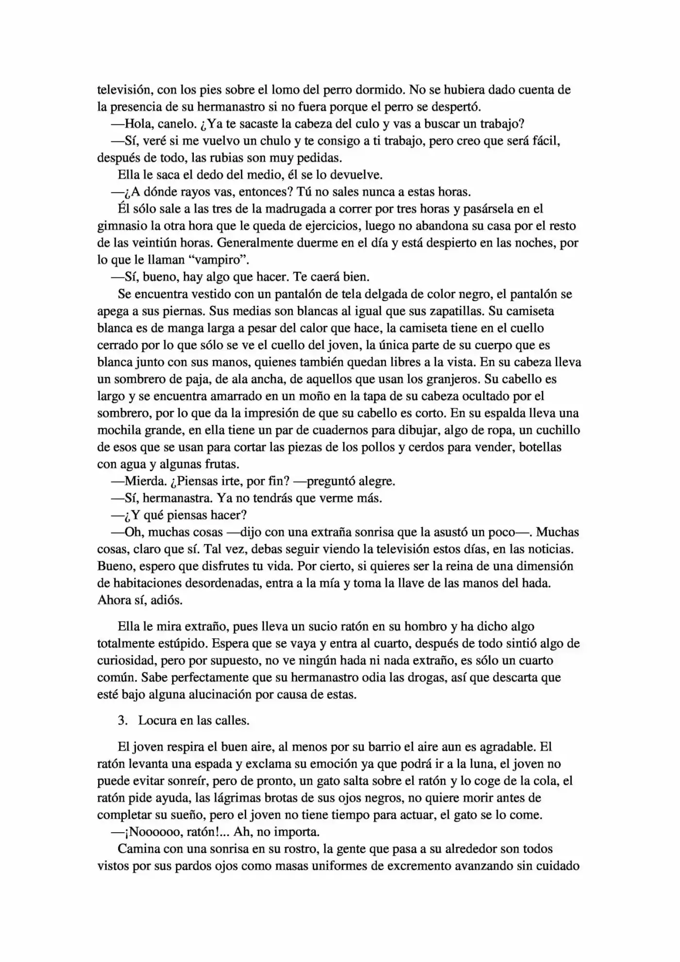 One Shot´s De Los Sueños. (Novela) - Capítulo 5 - Página 5 - LectorTMOo