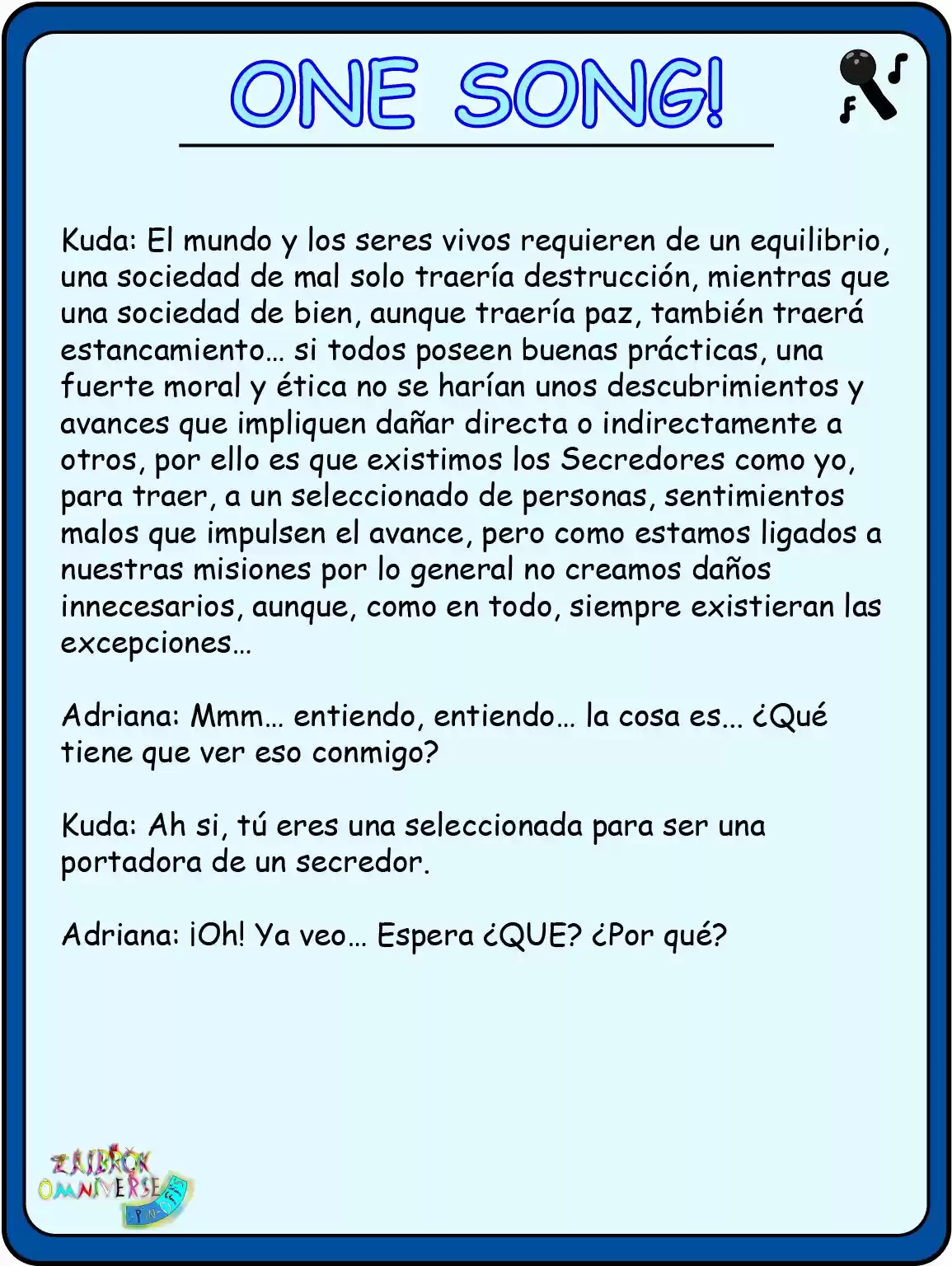 One Song! (Novela) - Capítulo  - Página 6 - LectorTMOo