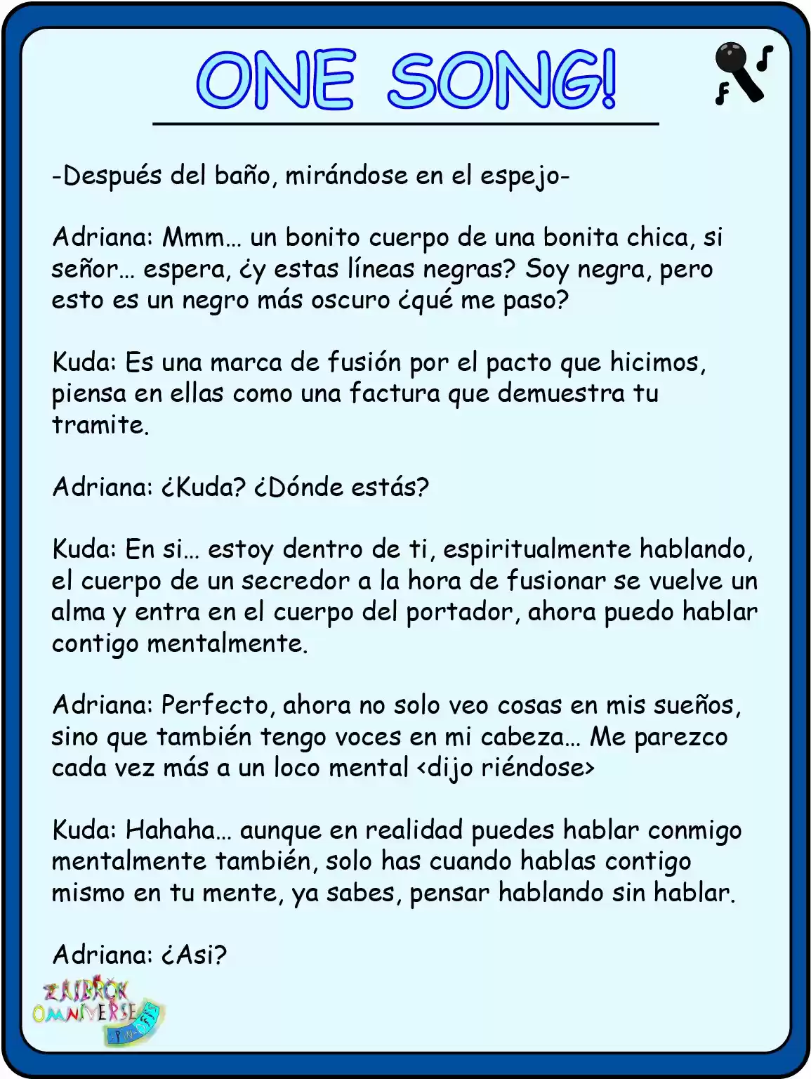 One Song! (Novela) - Capítulo  - Página 10 - LectorTMOo