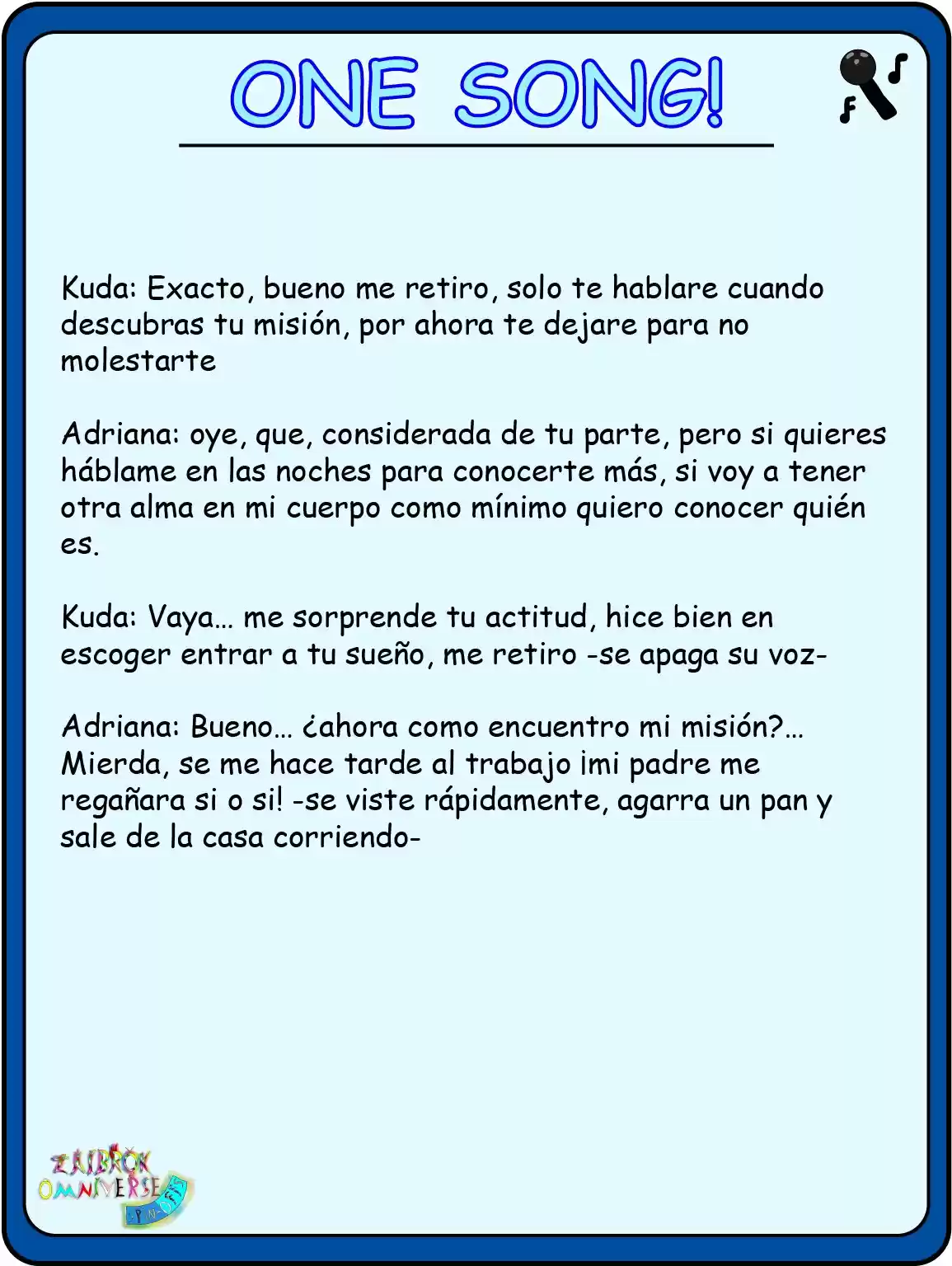 One Song! (Novela) - Capítulo  - Página 11 - LectorTMOo