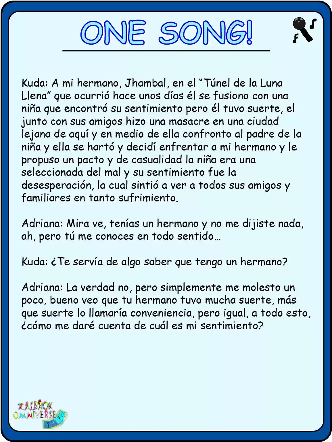 One Song! (Novela) - Capítulo 1 - Página 12 - LectorTMOo