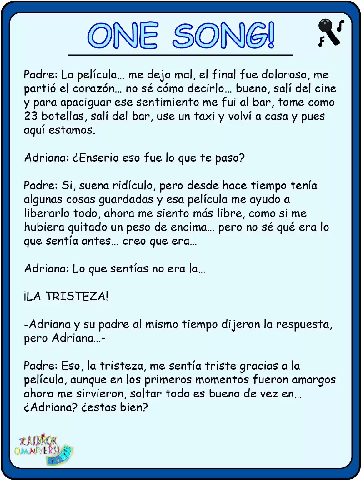 One Song! (Novela) - Capítulo 1 - Página 15 - LectorTMOo