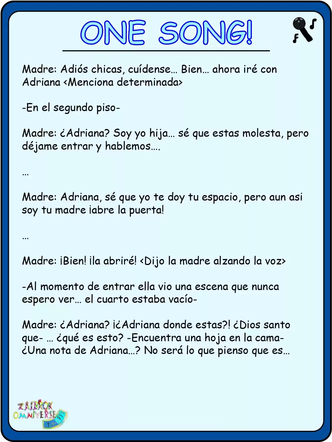 One Song! (Novela) - Capítulo 2 - Página 10 - LectorTMOo