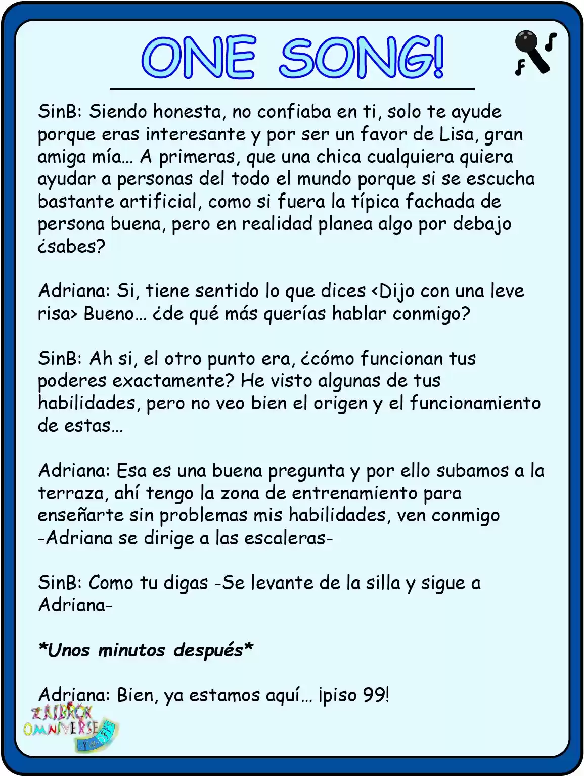 One Song! (Novela) - Capítulo 4 - Página 13 - LectorTMOo
