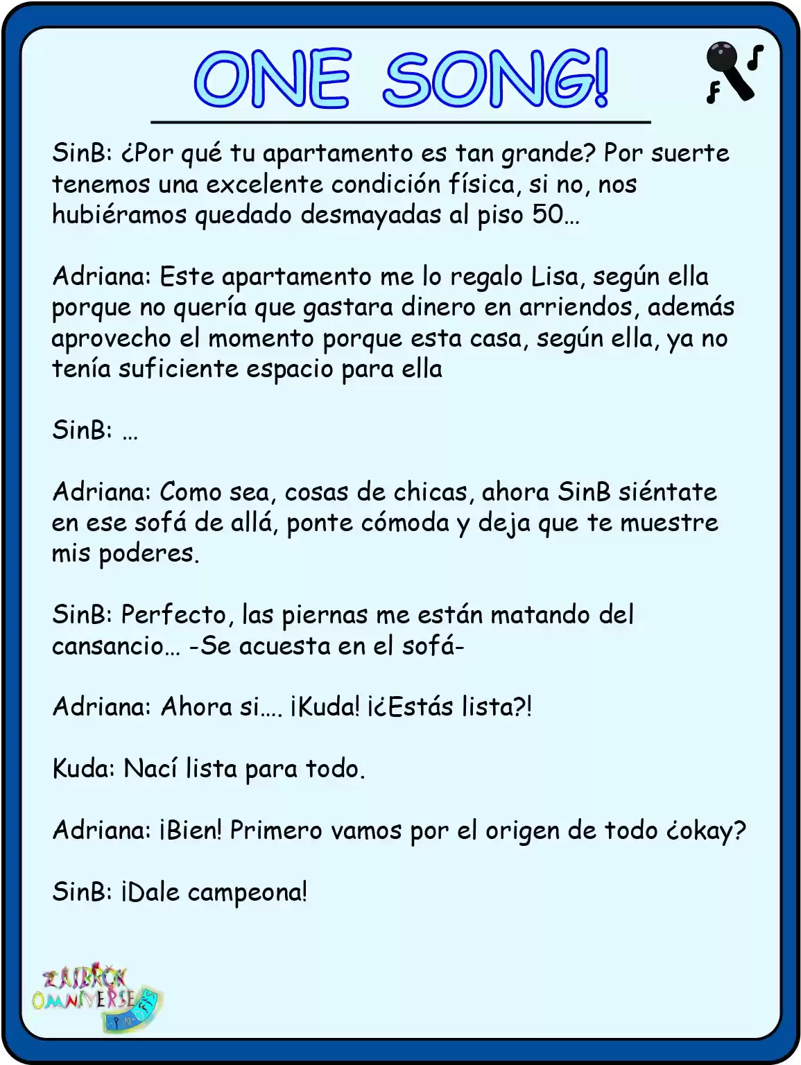 One Song! (Novela) - Capítulo 4 - Página 14 - LectorTMOo
