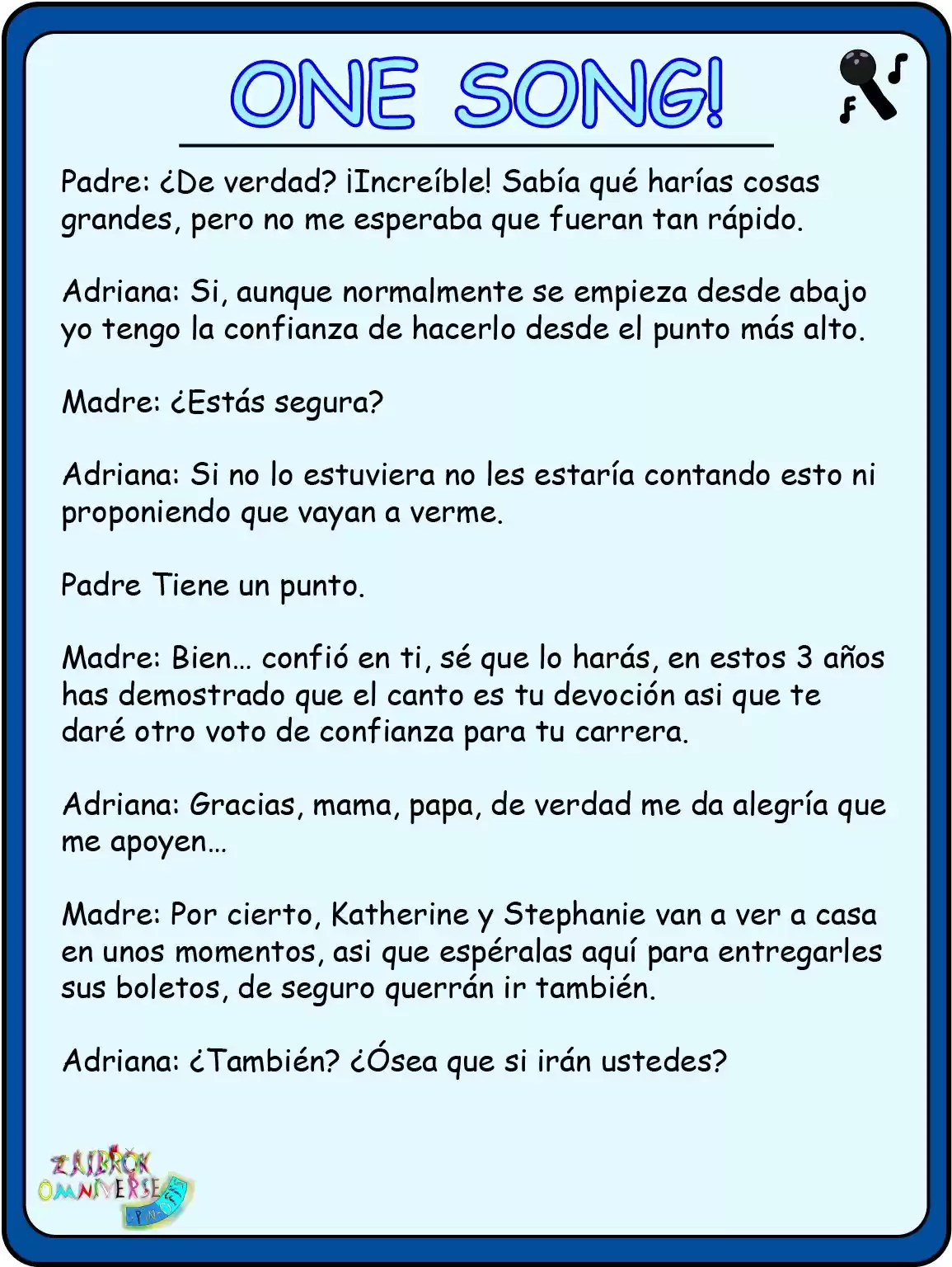 One Song! (Novela) - Capítulo 4 - Página 52 - LectorTMOo
