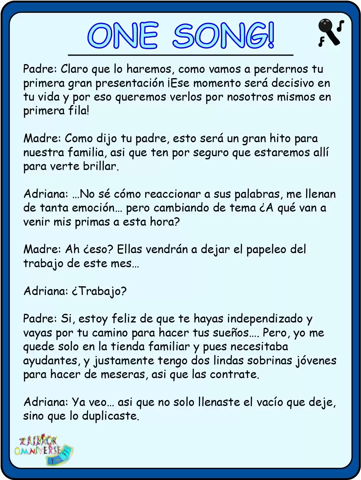 One Song! (Novela) - Capítulo 4 - Página 53 - LectorTMOo