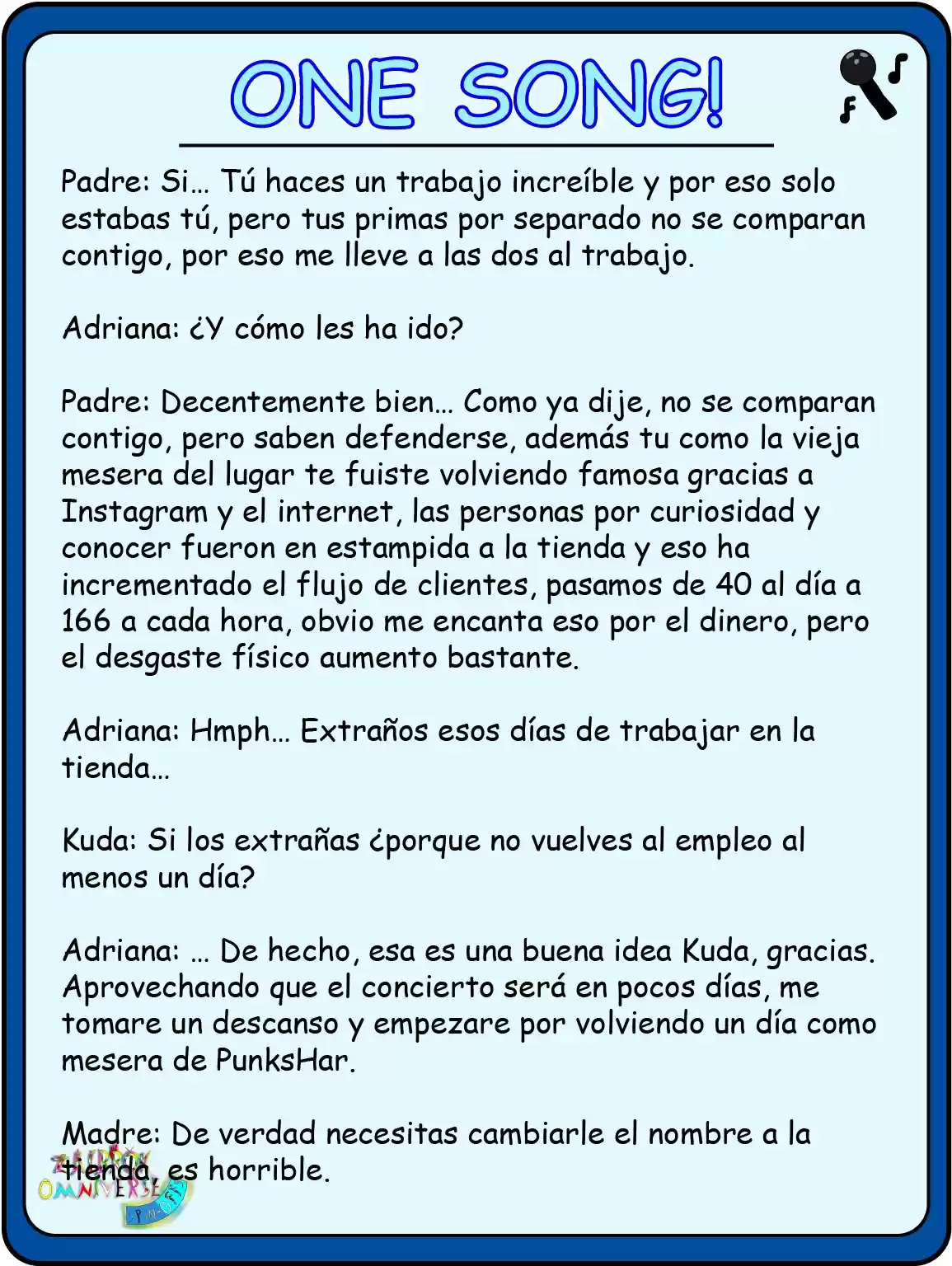 One Song! (Novela) - Capítulo 4 - Página 54 - LectorTMOo