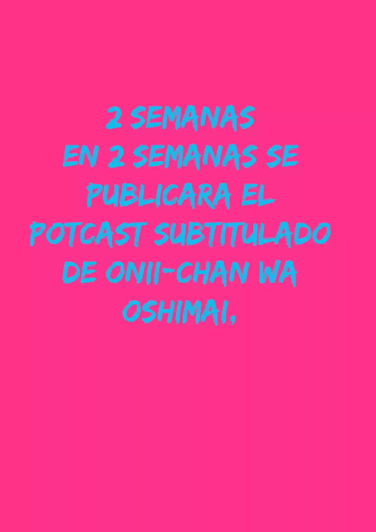 Onii-chan Wa Oshimai - Capítulo 15.50 - Página 8 - LectorTMOo