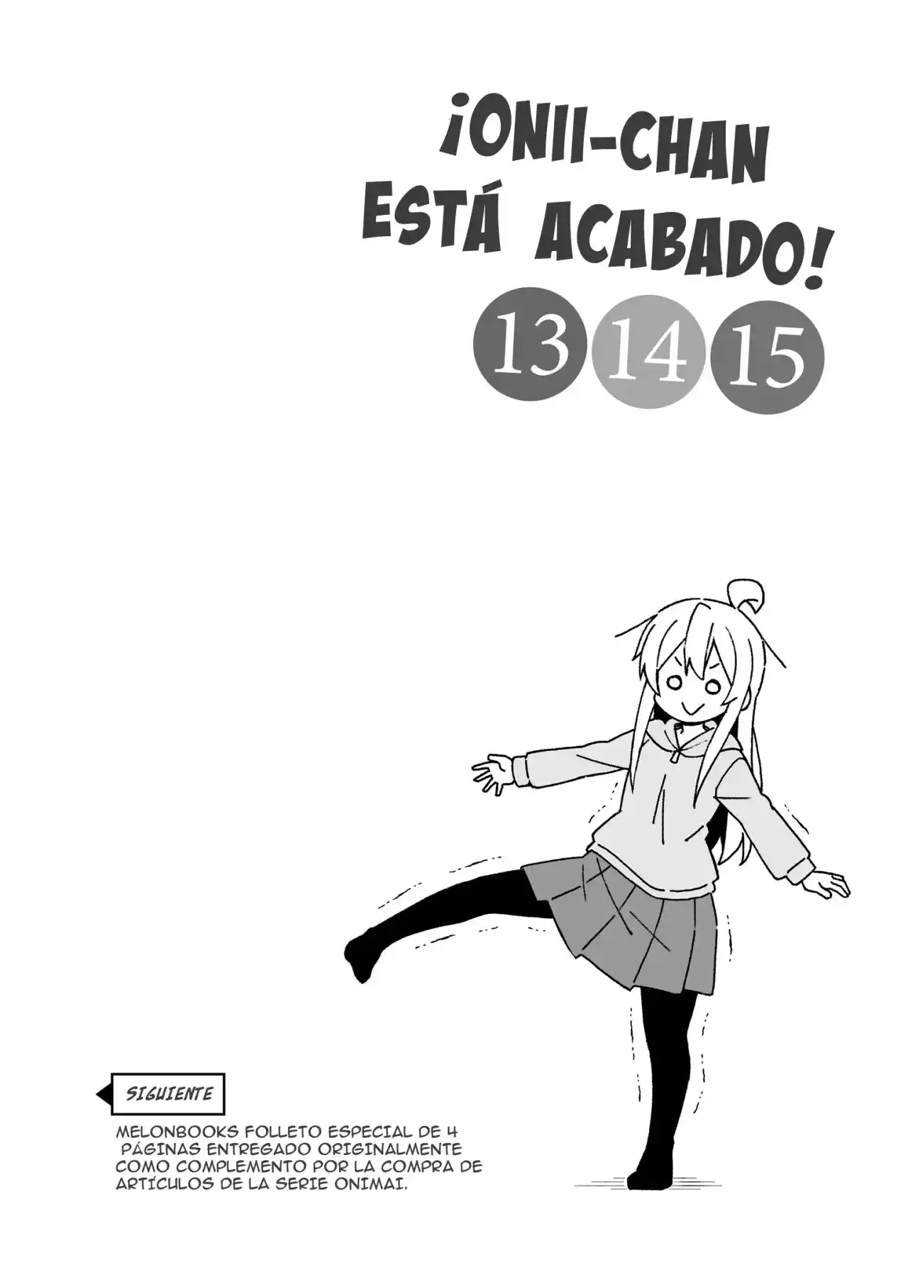 Onii-chan Wa Oshimai - Capítulo 76.2 - Página 13 - LectorTMOo