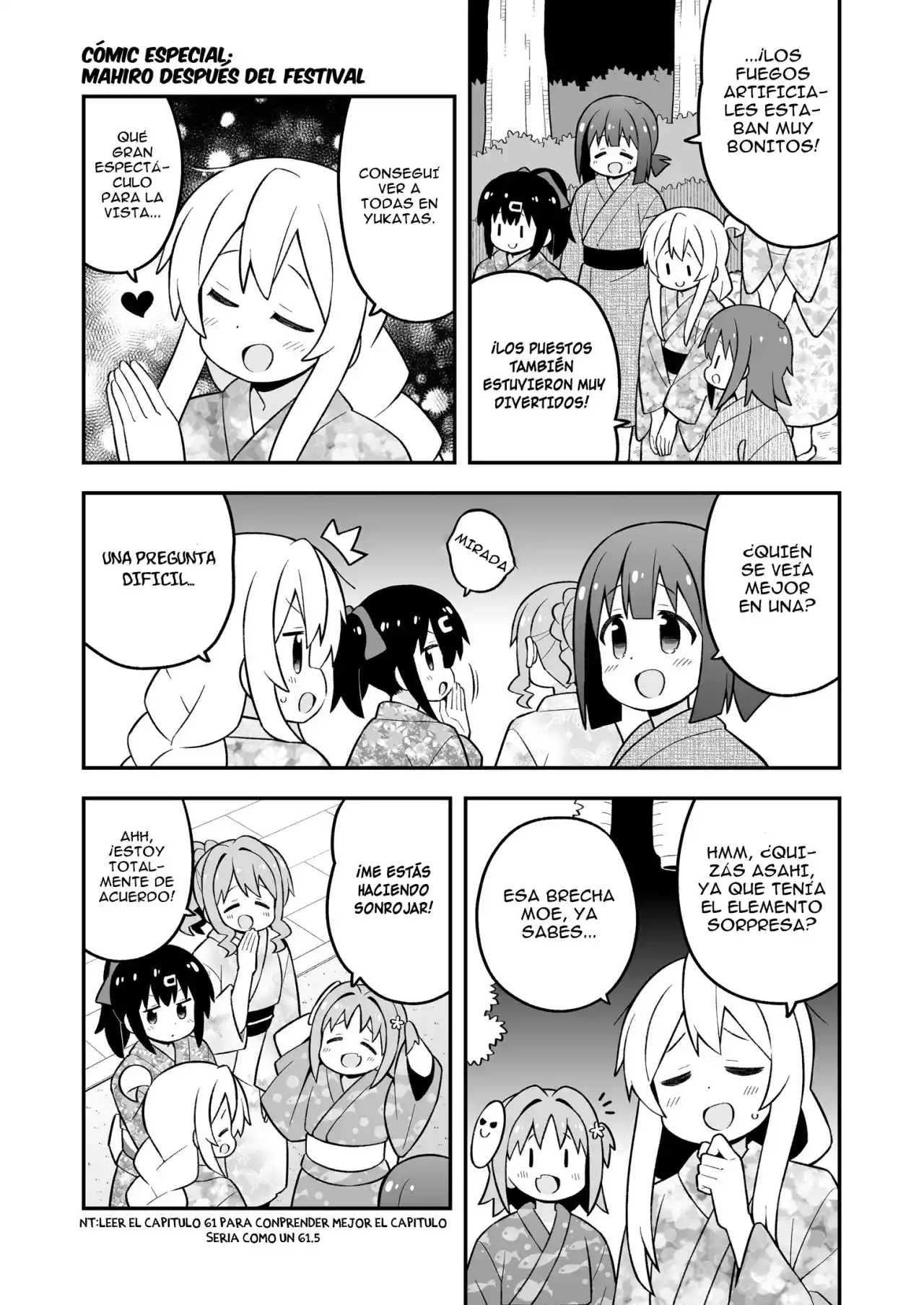 Onii-chan Wa Oshimai - Capítulo 79.1 - Página 14 - LectorTMOo