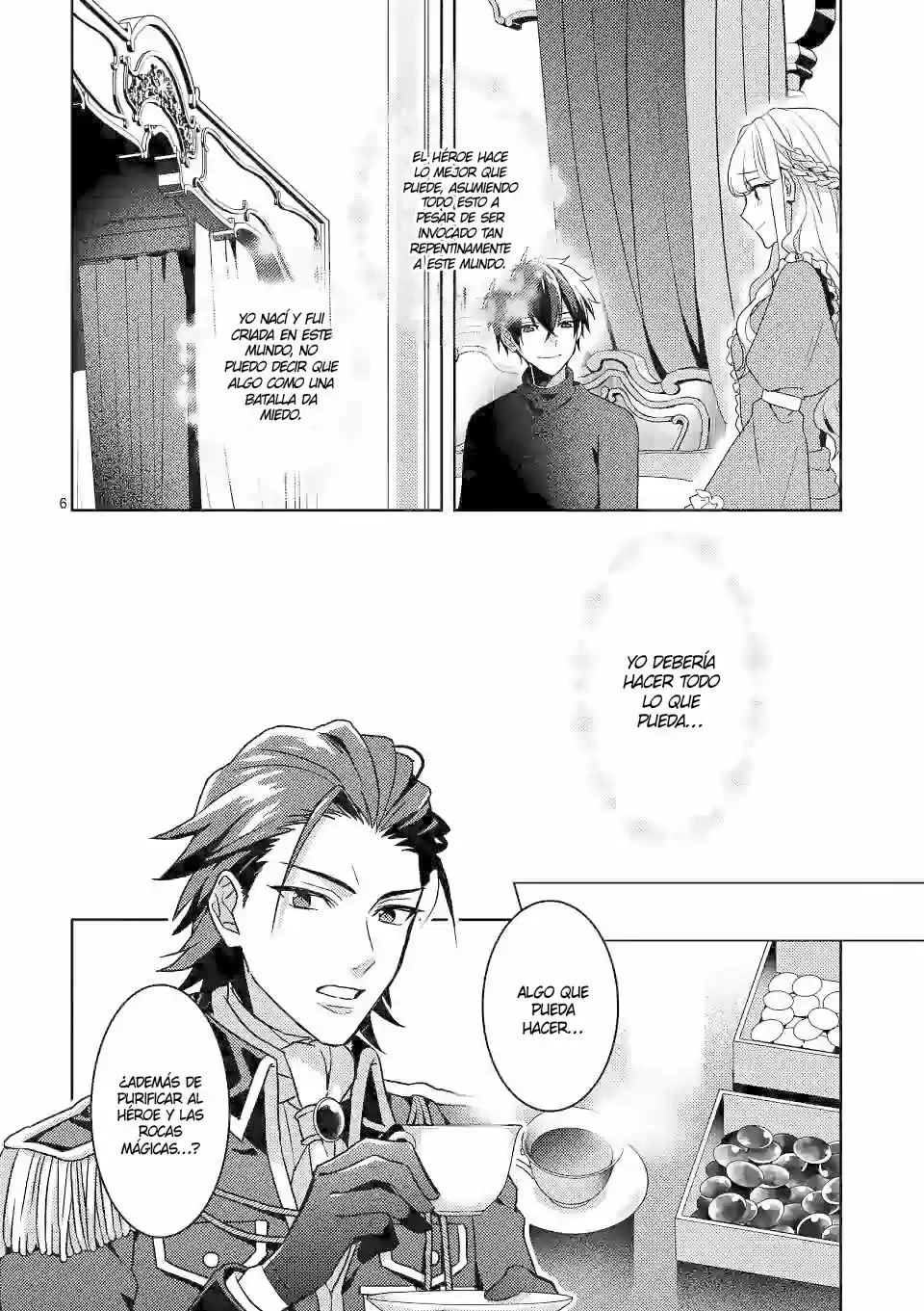 Onimotsu To Yobareta Tensei Hime Wa, Shoukan Yuusha Ni Koi Wo Shite Seijo Ni Narimashita - Capítulo 3 - Página 6 - LectorTMOo