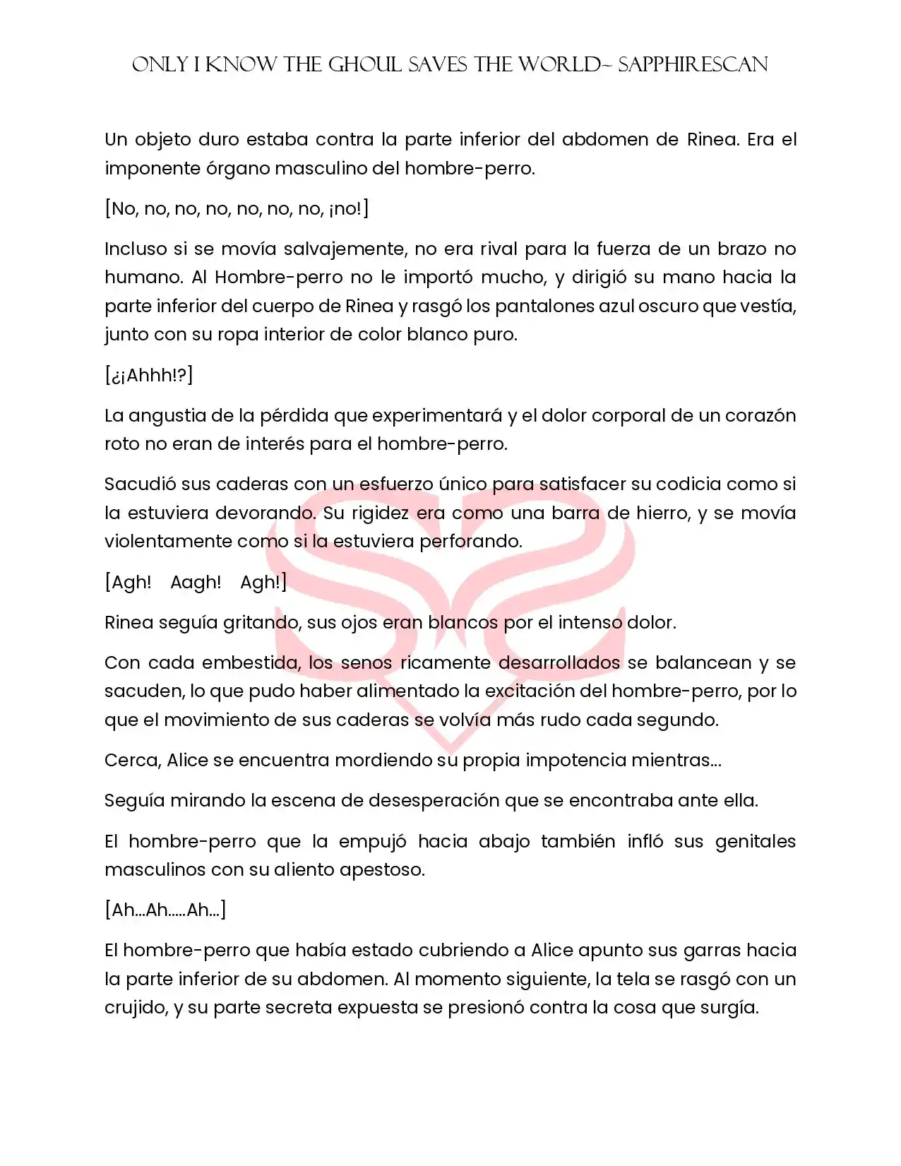 Only I Know The Ghoul Saved The World (Novela) - Capítulo  - Página 14 - LectorTMOo