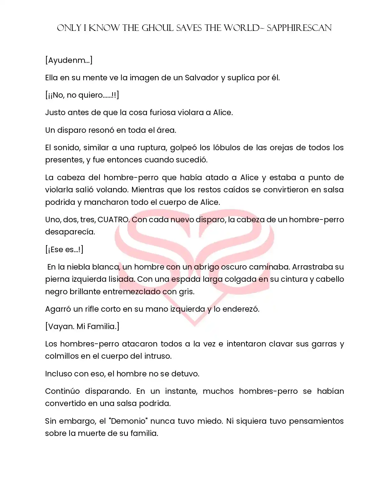 Only I Know The Ghoul Saved The World (Novela) - Capítulo  - Página 15 - LectorTMOo